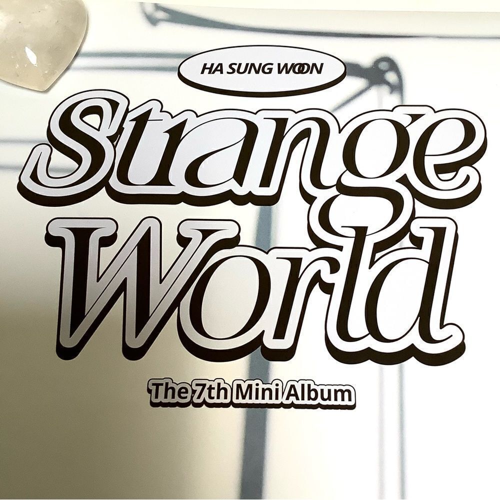 Ha Sung Woon K Pop Music Strange World Official Poster New - Picture 3 of 5